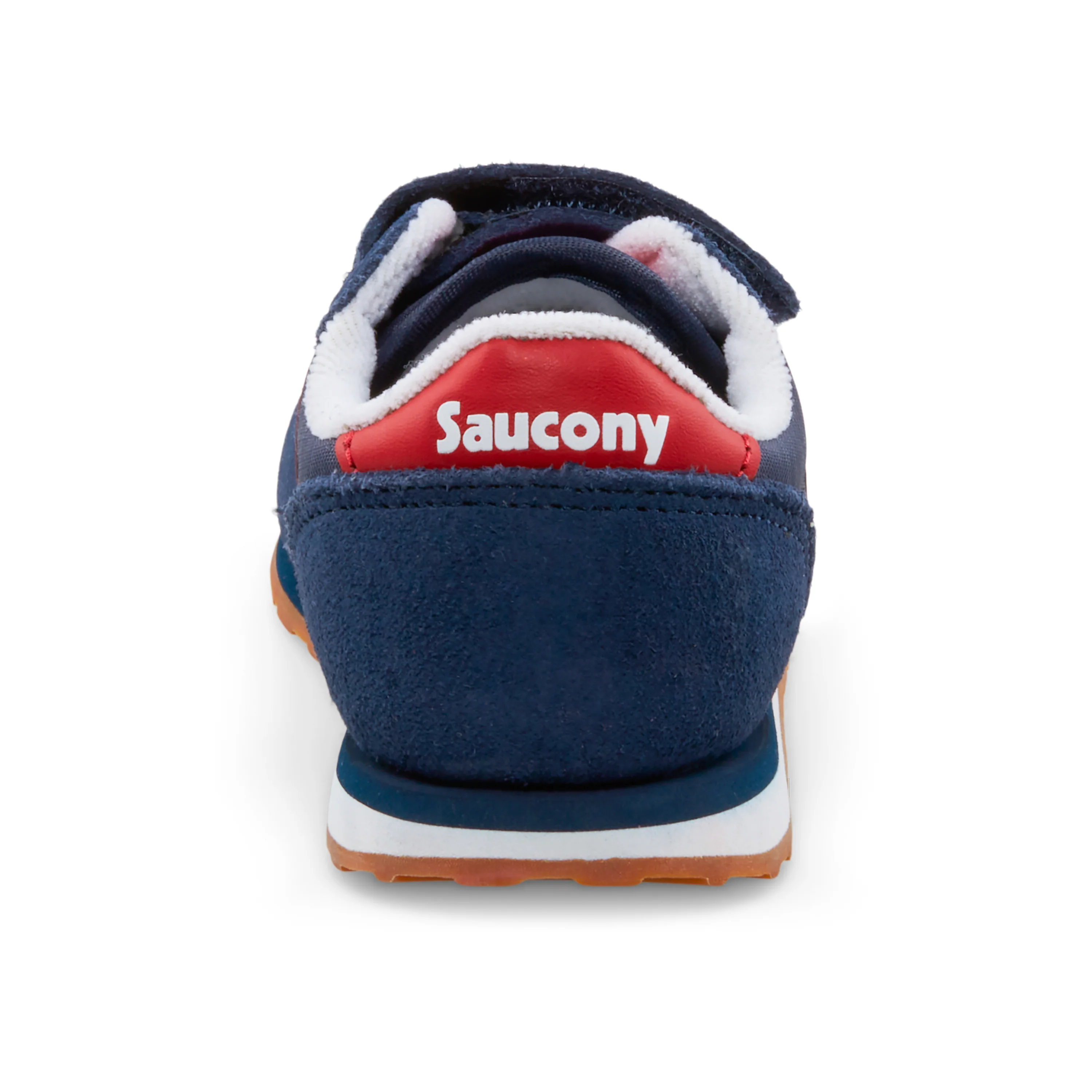 Jazz Hook & Loop Sneaker - Big Kid Navy/Red - Image 3