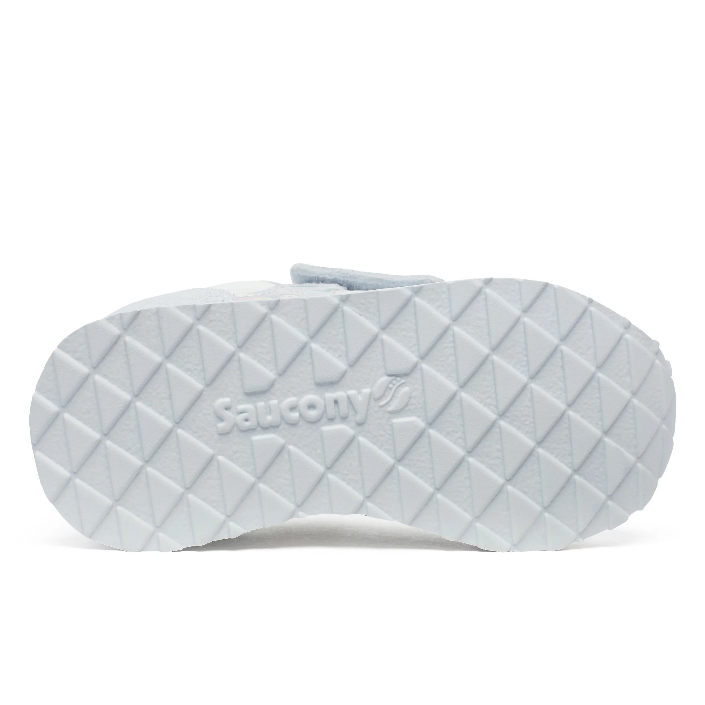 Jazz Hook & Loop Sneaker - Big Kid White/Blue - Image 6