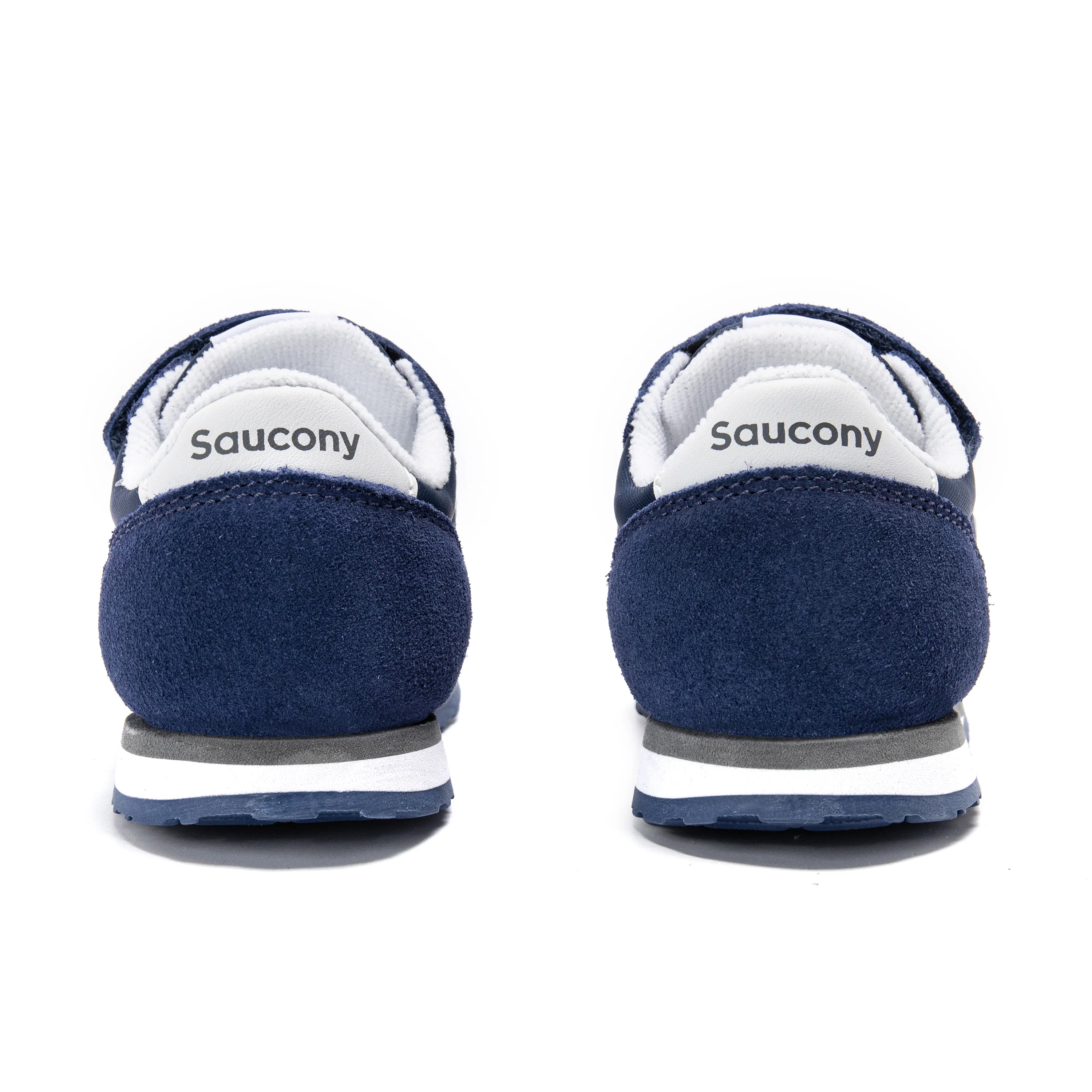 Jazz Hook & Loop Sneaker - Big Kid Cobalt/White - Image 4