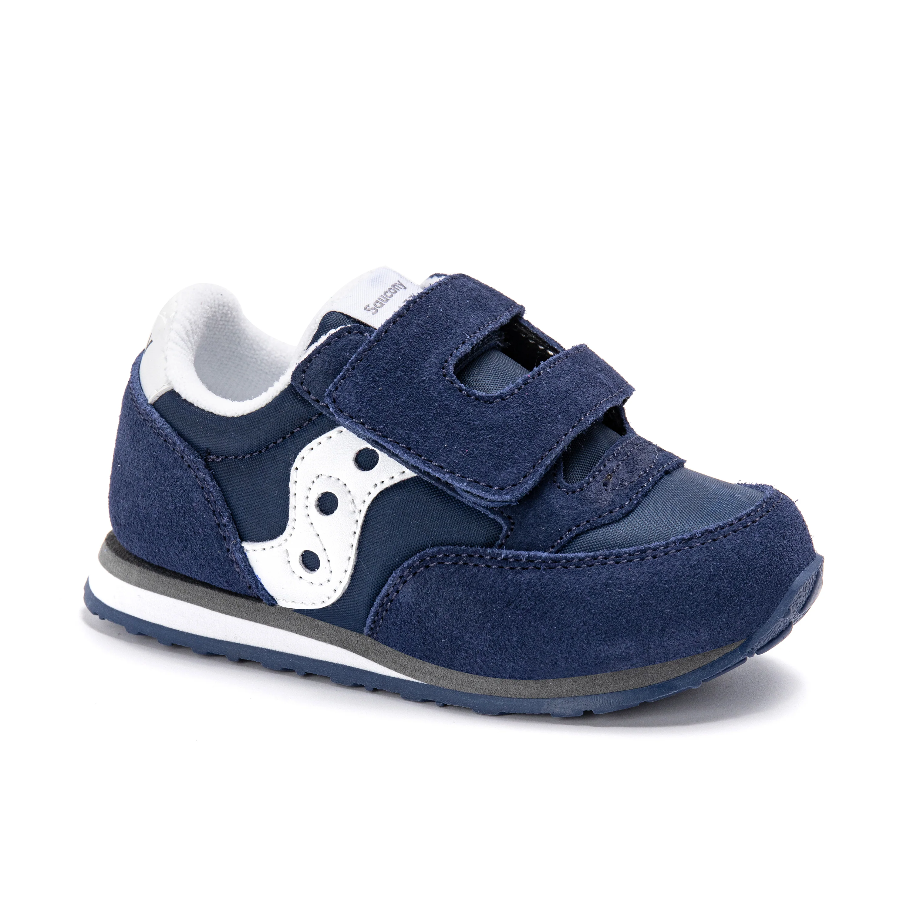 Jazz Hook & Loop Sneaker - Big Kid Cobalt/White - Image 7