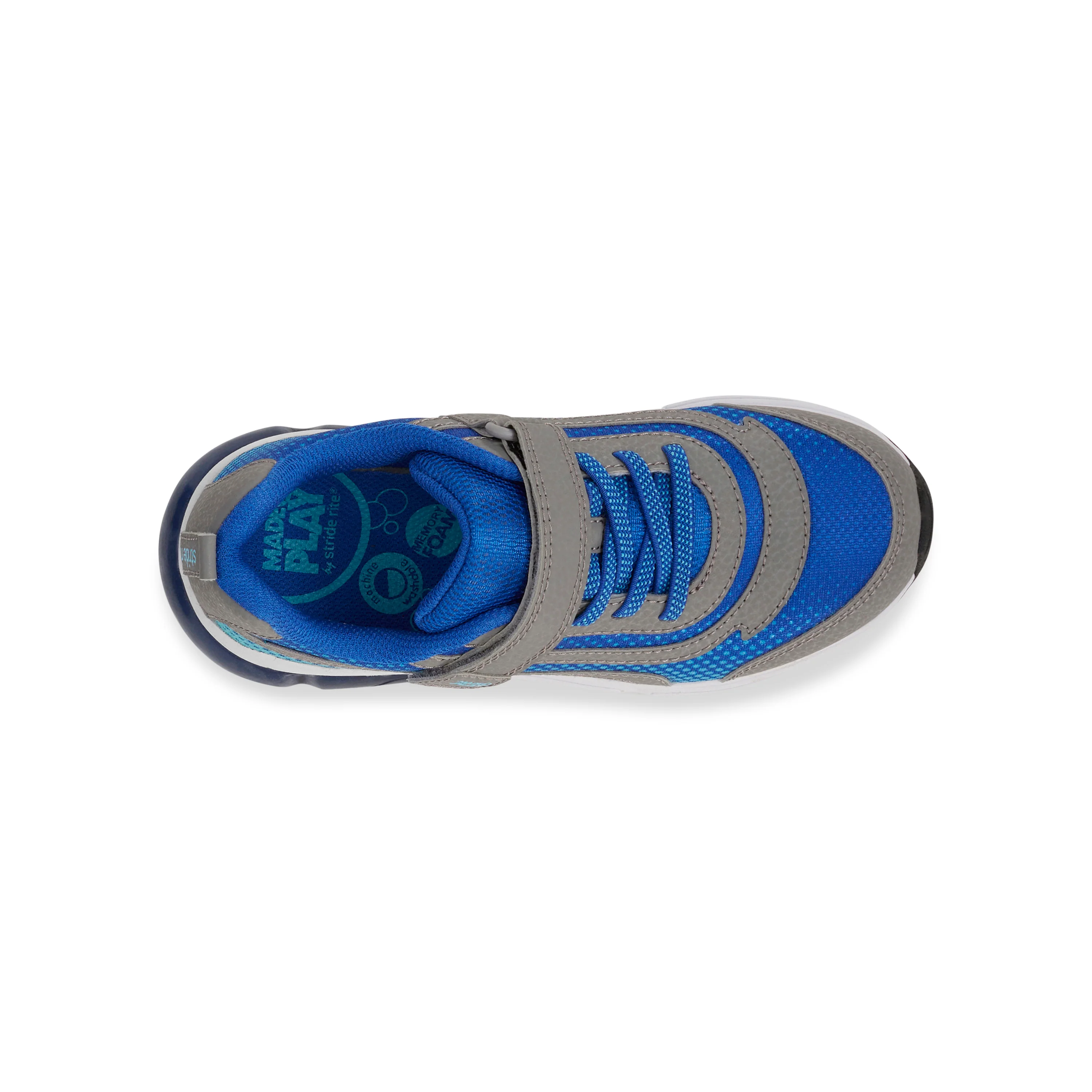 Light-Up Surge Bounce Sneaker - Big Kid Grey - Image 5