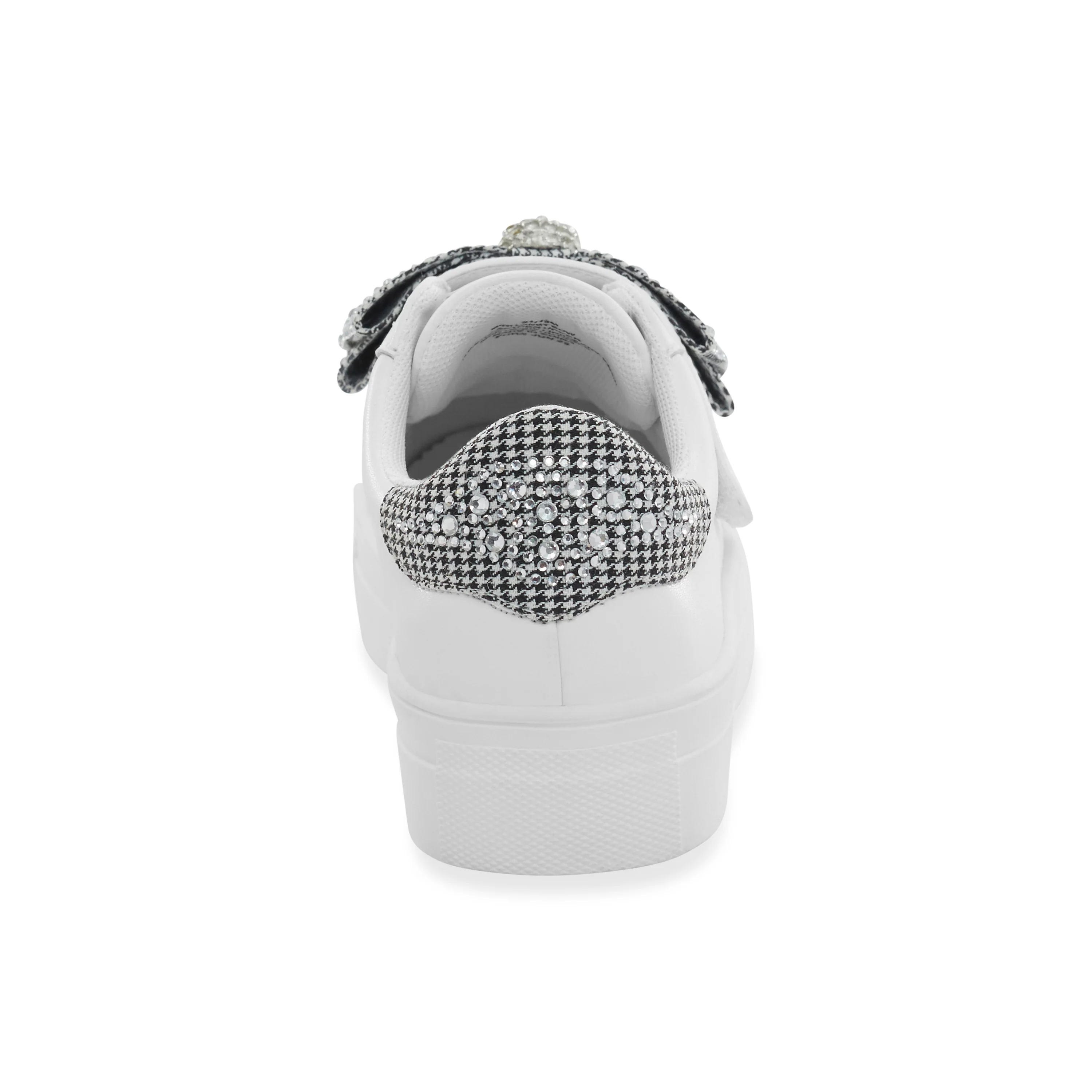 Mini Laney Bow Sneaker - Big Kid White - Image 3