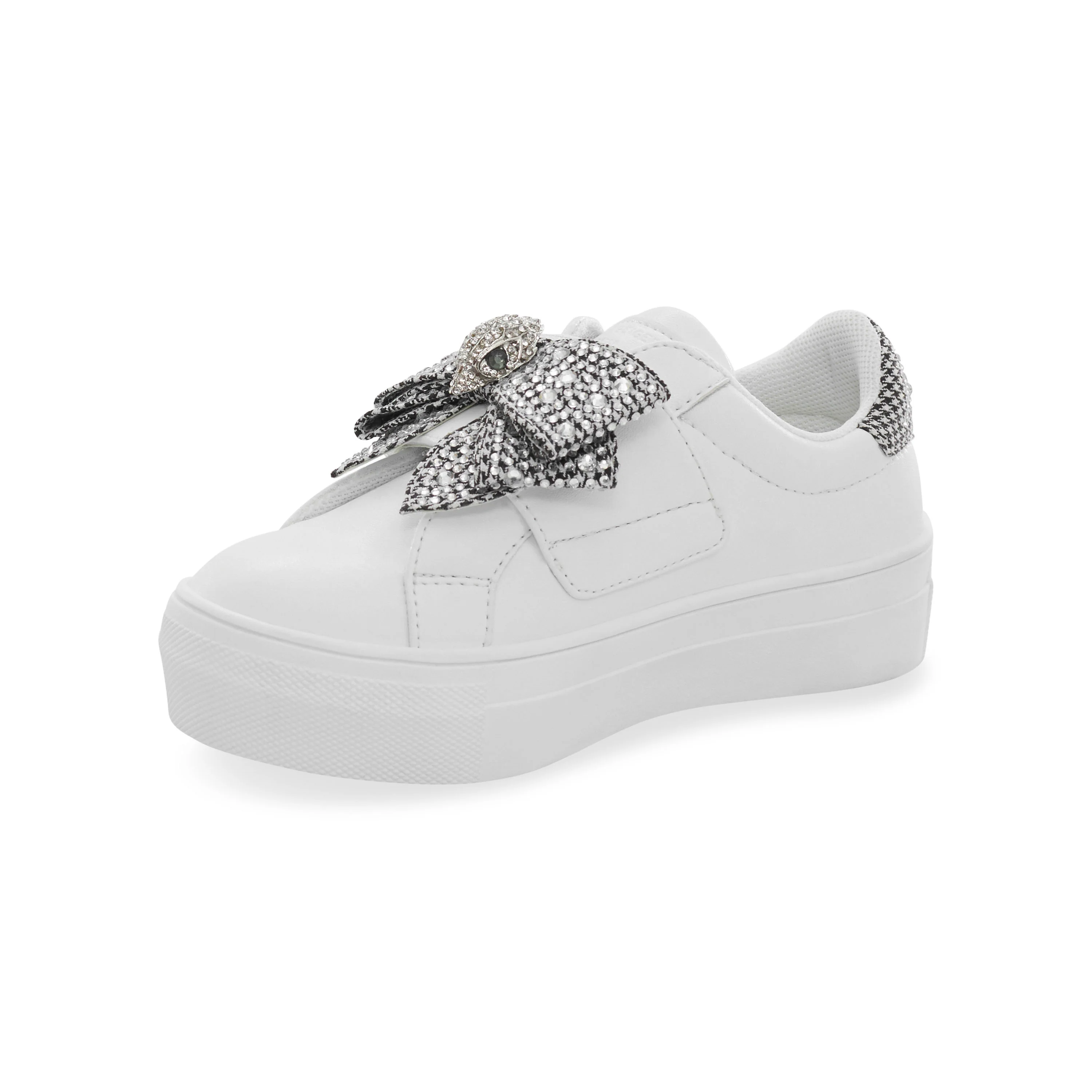 Mini Laney Bow Sneaker - Little Kid White - Image 8