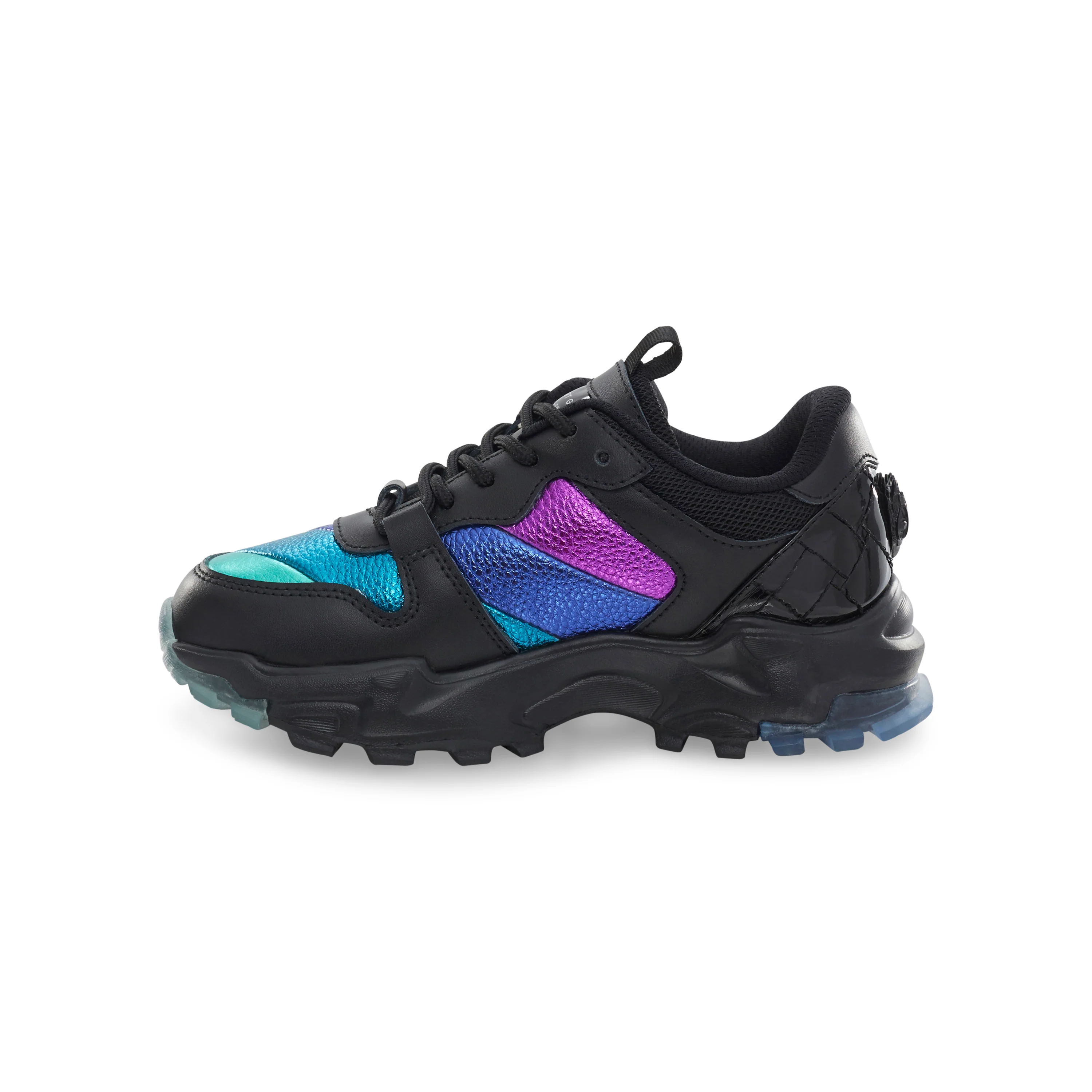 Mini Lettie Eagle Sneaker - Big Kid Black - Image 7